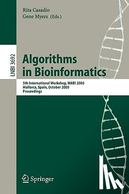  - Algorithms in Bioinformatics