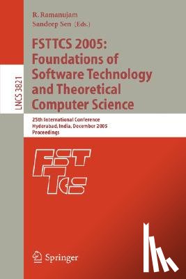 R. Ramanujam, Sandeep Sen - FSTTCS 2005: Foundations of Software Technology and Theoretical Computer Science