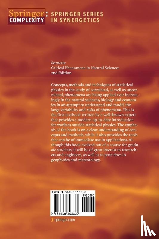 Sornette, Didier - Critical Phenomena in Natural Sciences