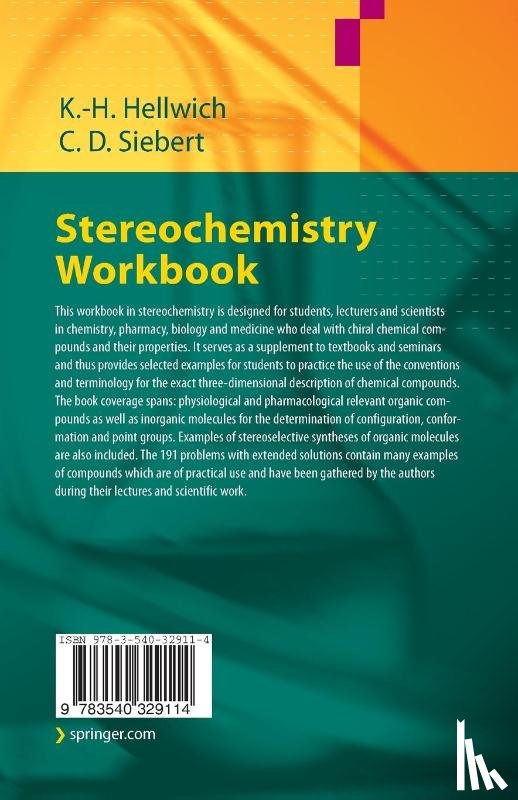 Hellwich, Karl-Heinz, Siebert, Carsten - Stereochemistry - Workbook