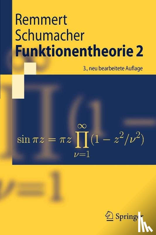 Remmert, Reinhold, Schumacher, Georg - Funktionentheorie 2