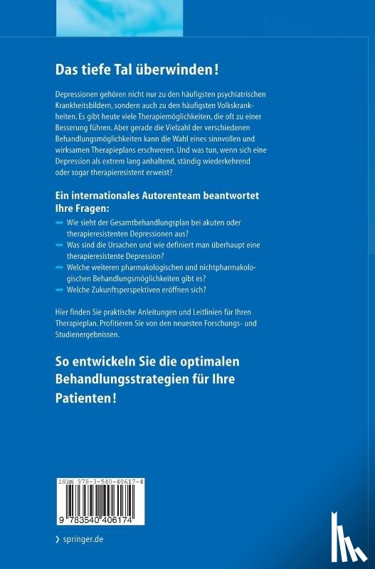 Michael Bauer, Anne Berghofer, Mazda Adli - Akute Und Therapieresistente Depressionen