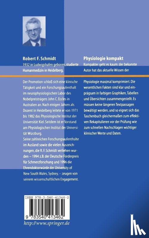 Schmidt, Robert F. - Physiologie kompakt