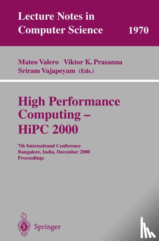  - High Performance Computing - HiPC 2000