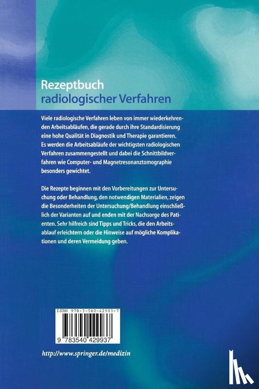 Reif, Emil, Möller, Torsten B. - Rezeptbuch radiologischer Verfahren