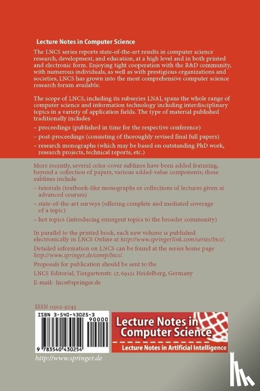  - Stochastic Algorithms: Foundations and Applications