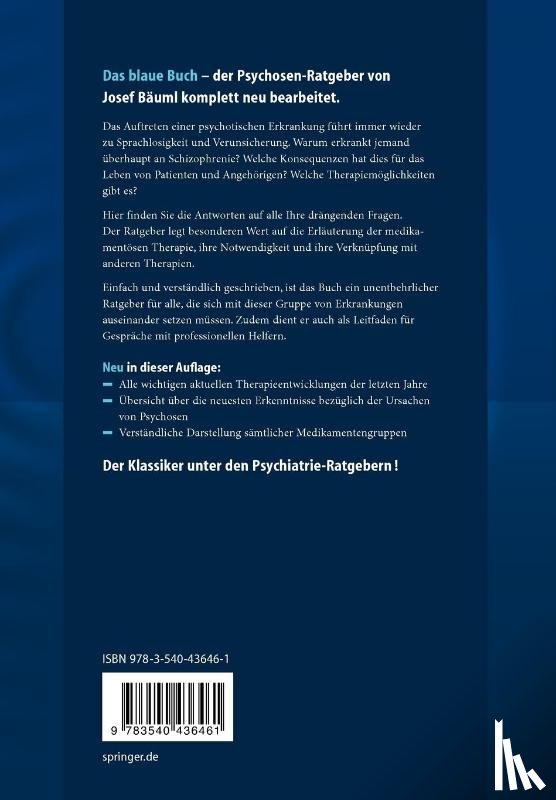 Bäuml, Josef - Psychosen aus dem schizophrenen Formenkreis