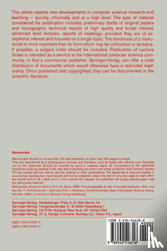  - Formal Properties of Finite Automata and Applications