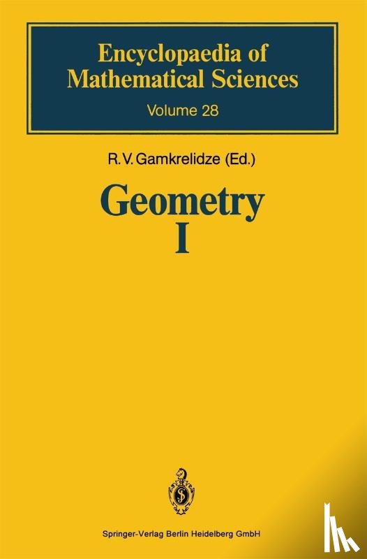  - Geometry I
