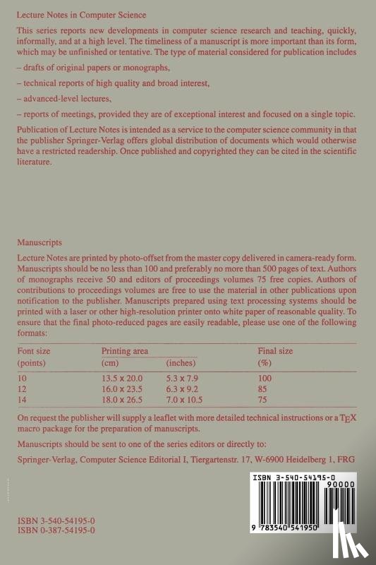  - Applied Algebra, Algebraic Algorithms and Error-Correcting Codes