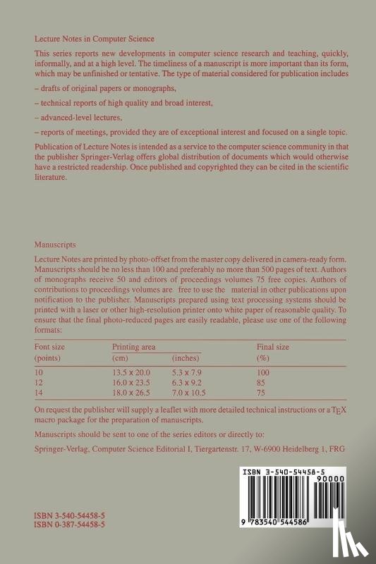  - Fundamentals of Computation Theory