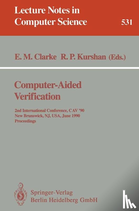 Edmund M., Jr. Clarke, Robert P. Kurshan - Computer-Aided Verification