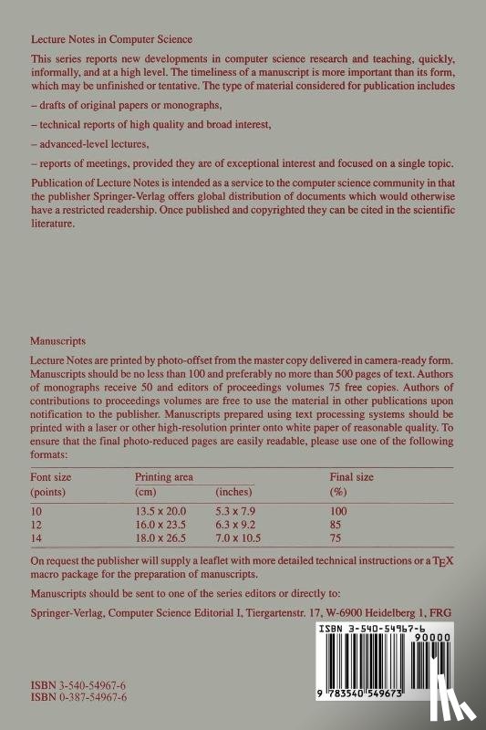  - Foundations of Software Technology and Theoretical Computer Science