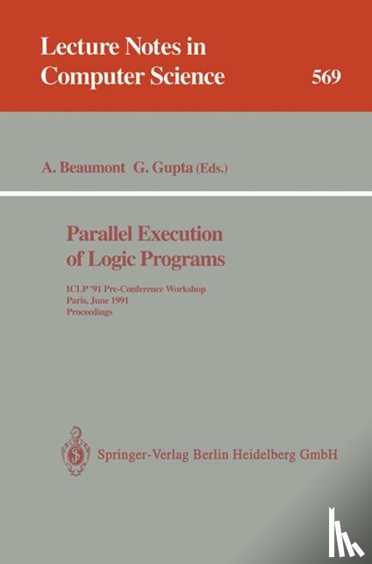  - Parallel Execution of Logic Programs