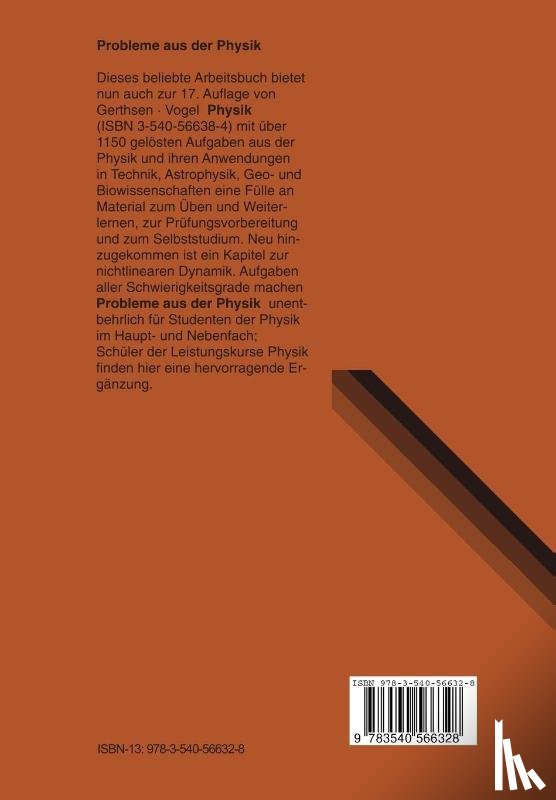 Vogel, H. - Probleme Aus Der Physik