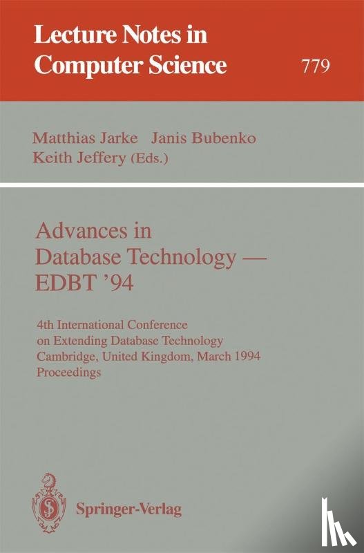  - Advances in Database Technology - EDBT '94