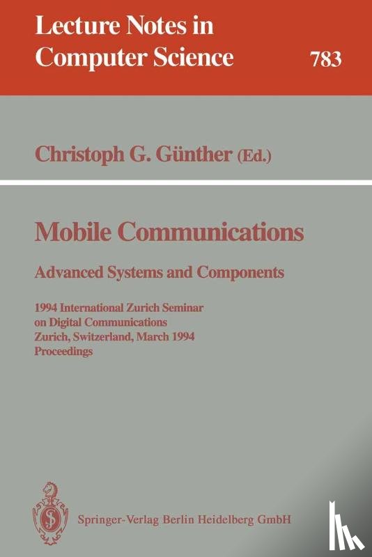  - Mobile Communications - Advanced Systems and Components