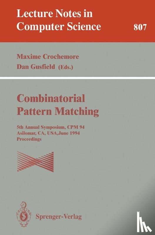  - Combinatorial Pattern Matching