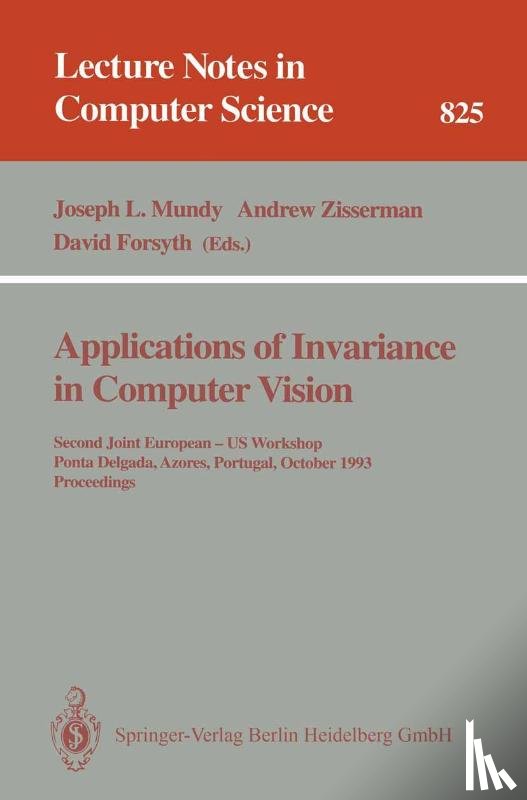  - Applications of Invariance in Computer Vision