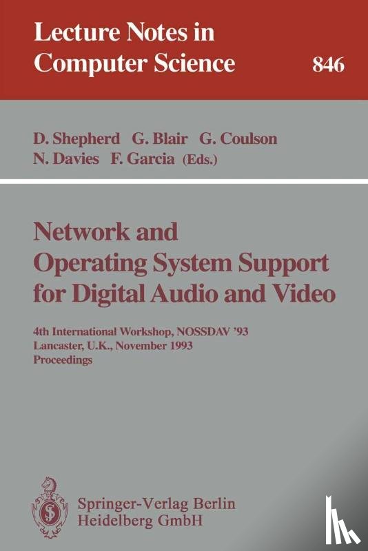  - Network and Operating System Support for Digital Audio and Video