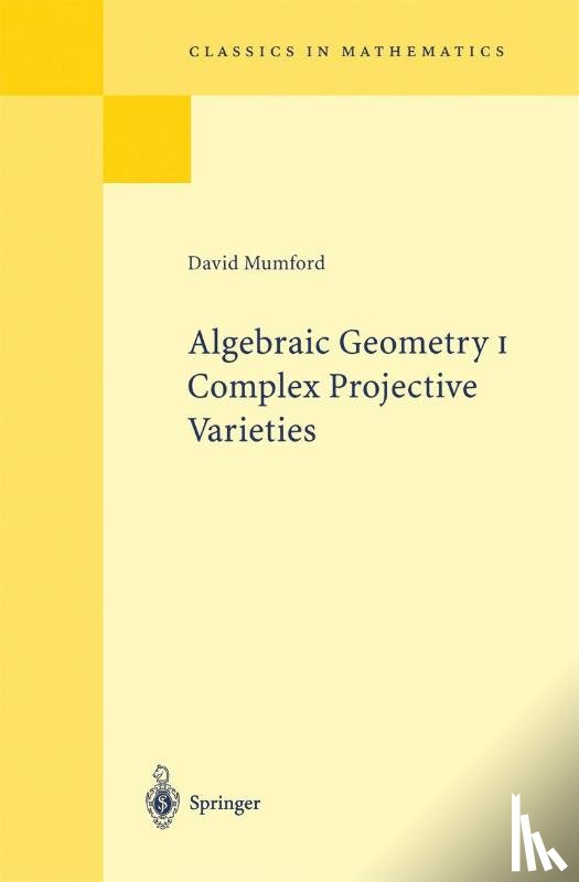 David, QC Mumford - Algebraic Geometry I