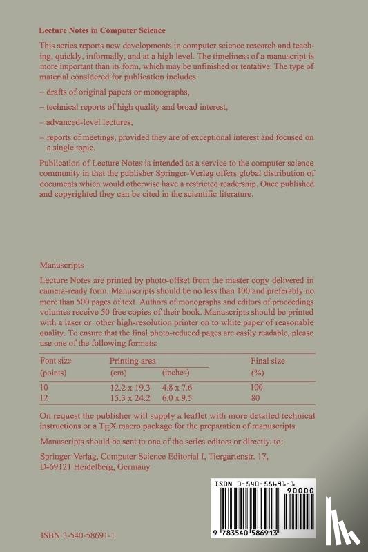  - Algorithmic Number Theory