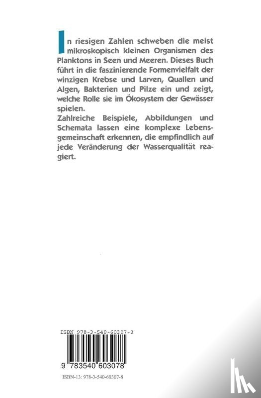 Sommer, Ulrich - Algen, Quallen, Wasserfloh