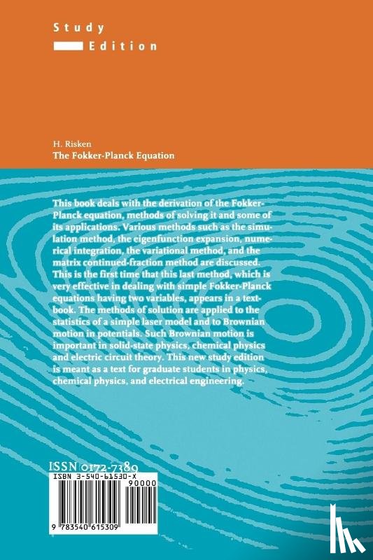 Hannes Risken, Till Frank - The Fokker-Planck Equation