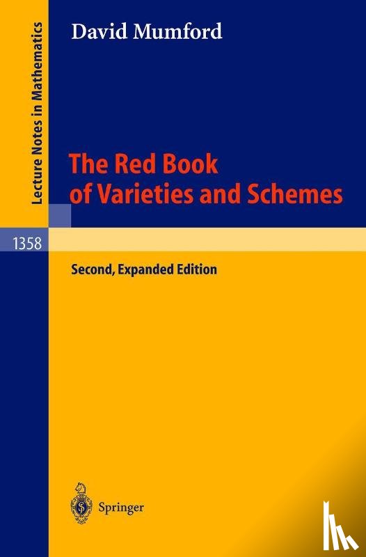 David, QC Mumford - The Red Book of Varieties and Schemes
