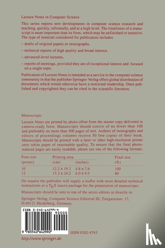  - Recent Trends in Algebraic Development Techniques
