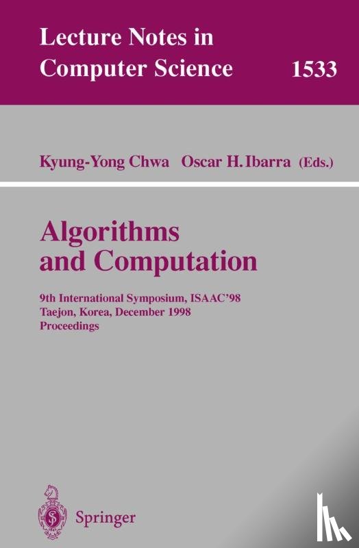  - Algorithms and Computation