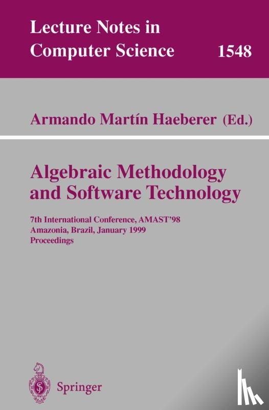  - Algebraic Methodology and Software Technology