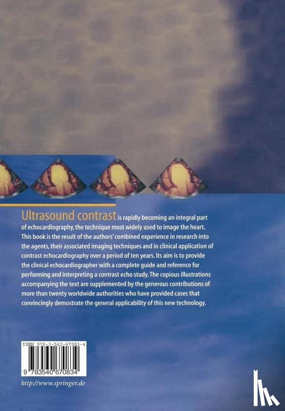 Becher, Harald, Burns, Peter N. - Handbook of Contrast Echocardiography