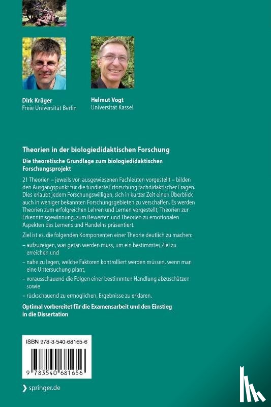  - Theorien in der biologiedidaktischen Forschung