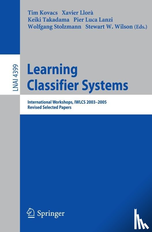  - Learning Classifier Systems