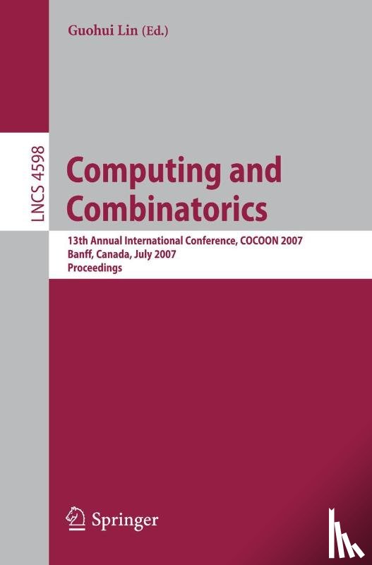  - Computing and Combinatorics