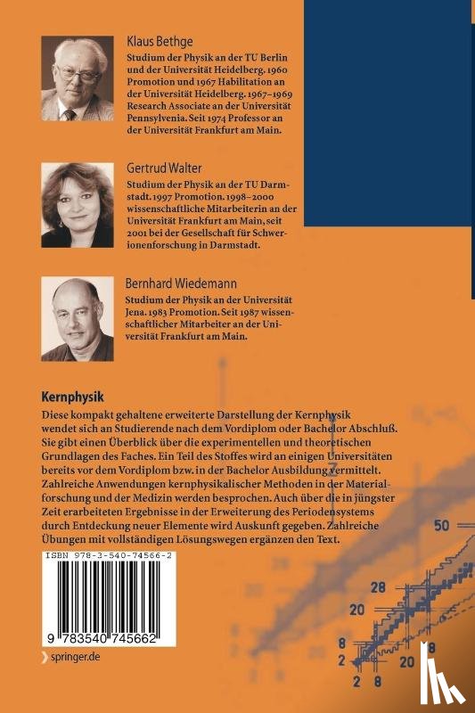 Klaus Bethge, Gertrud Walter, Bernhard Wiedemann - Kernphysik