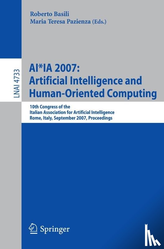  - AI*IA 2007: Artificial Intelligence and Human-Oriented Computing