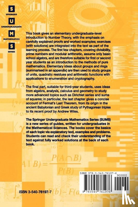 Jones, Gareth A., Jones, Josephine M. - Elementary Number Theory