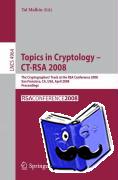  - Topics in Cryptology ¿ CT-RSA 2008