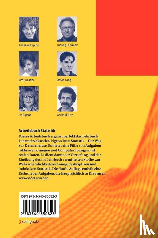 Caputo, Angelika, Fahrmeir, Ludwig, Kunstler, Rita, Lang, Stefan - Arbeitsbuch Statistik