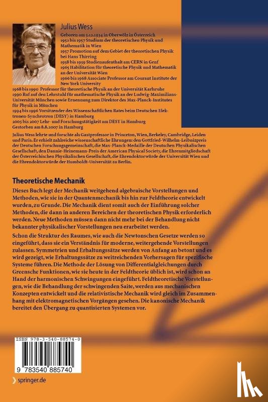 Julius Wess - Theoretische Mechanik