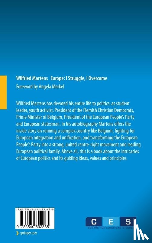 Martens, Wilfried - Europe: I Struggle, I Overcome