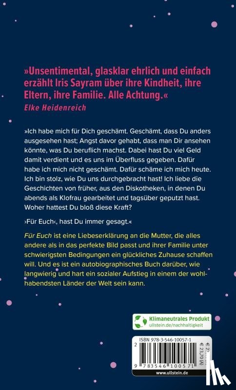 Sayram, Iris - Für euch