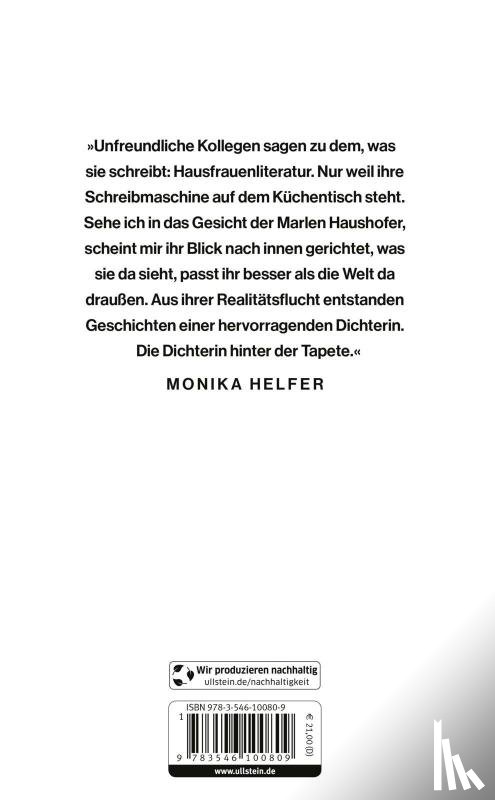 Haushofer, Marlen - Himmel, der nirgendwo endet