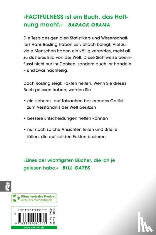 Rosling, Hans, Rosling Rönnlund, Anna, Rosling, Ola - Factfulness