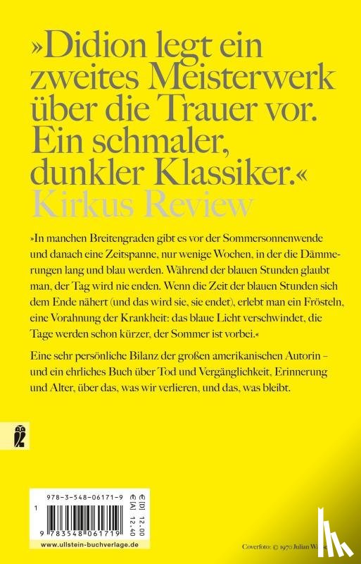 Didion, Joan - Blaue Stunden