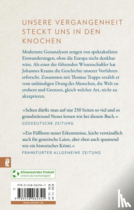 Krause, Johannes, Trappe, Thomas - Die Reise unserer Gene