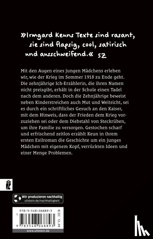 Keun, Irmgard - Das Mädchen, mit dem die Kinder nicht verkehren durften