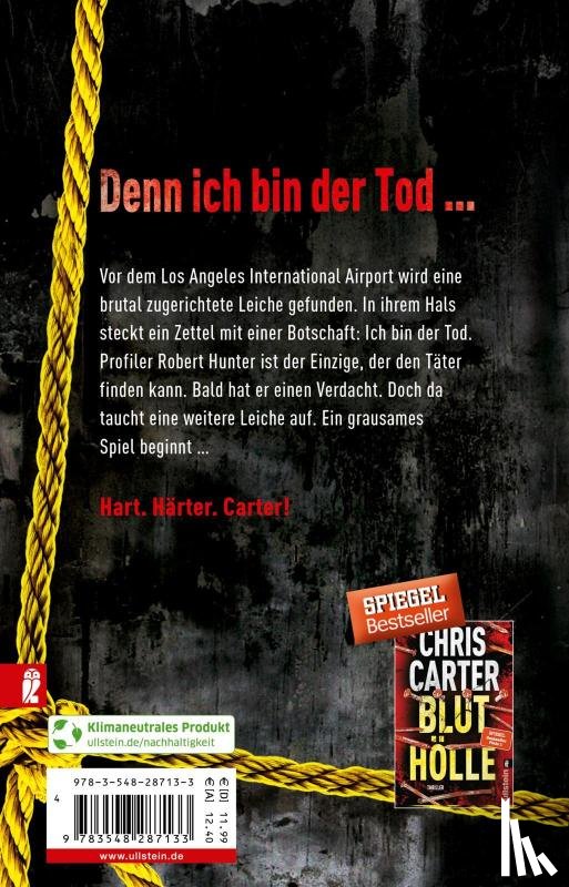 Carter, Chris - I Am Death. Der Totmacher